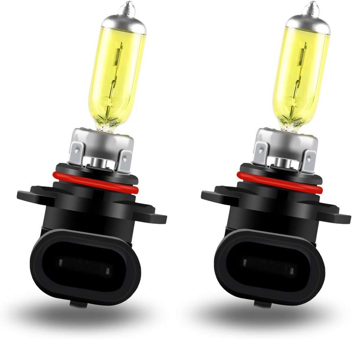 Set van 2 Gouden Halogeen Koplampen 12V 55W 3000K - Super Helder Licht voor Auto en Motor