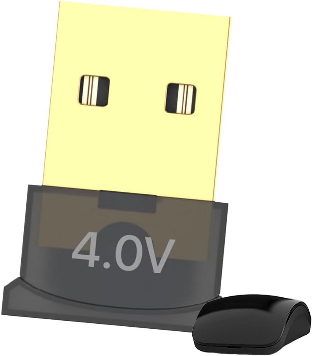 Bluetooth 5.0 Adapter voor Draadloze Apparaten - Hoge Snelheid 3 Mbps