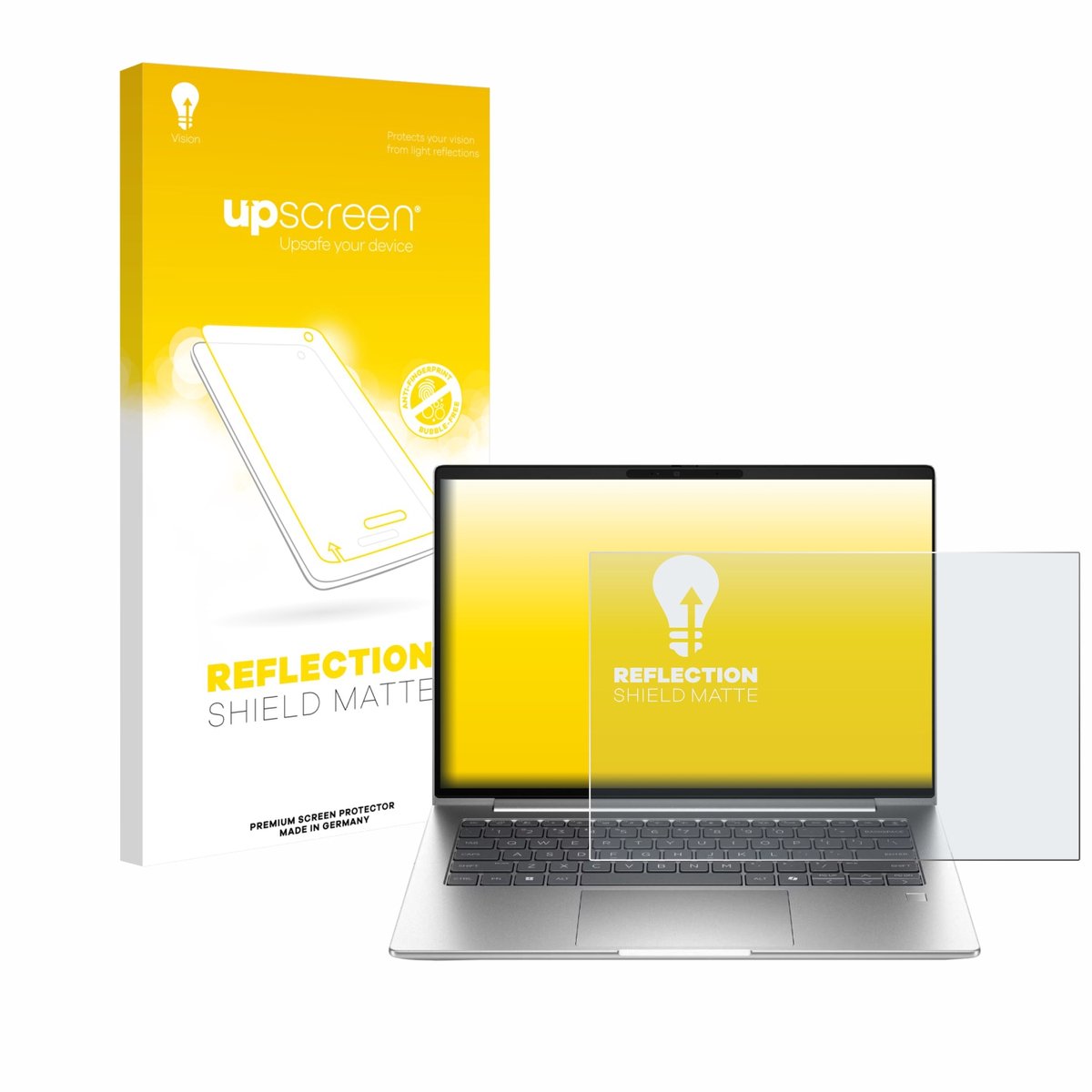 upscreen - Screenprotector voor HP ProBook 4 G1i 16" - Folie Beschermfolie anti glare matte