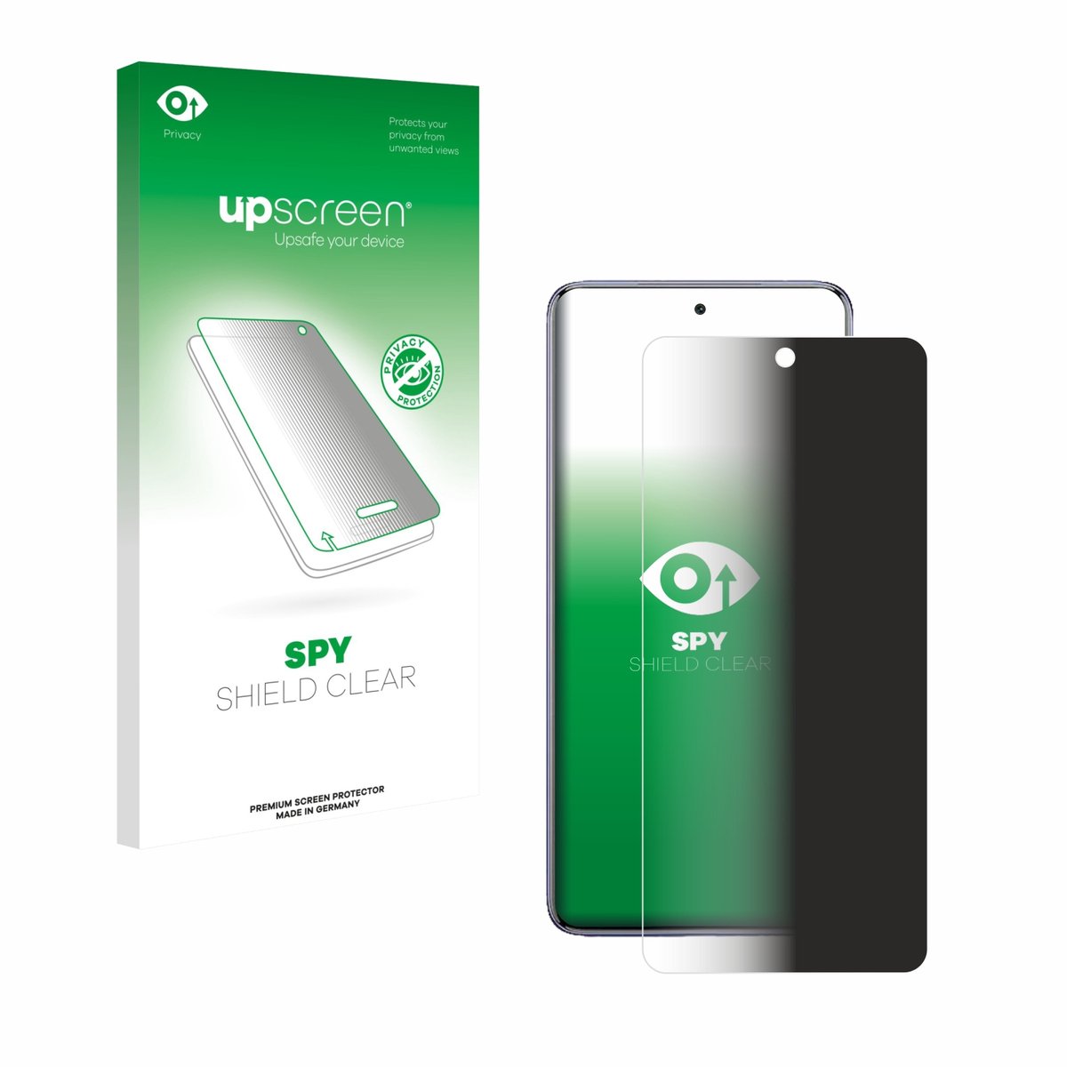upscreen - privacy screenprotector voor Vivo T4 Pro - Folie Beschermfolie Blauwlichtfilter