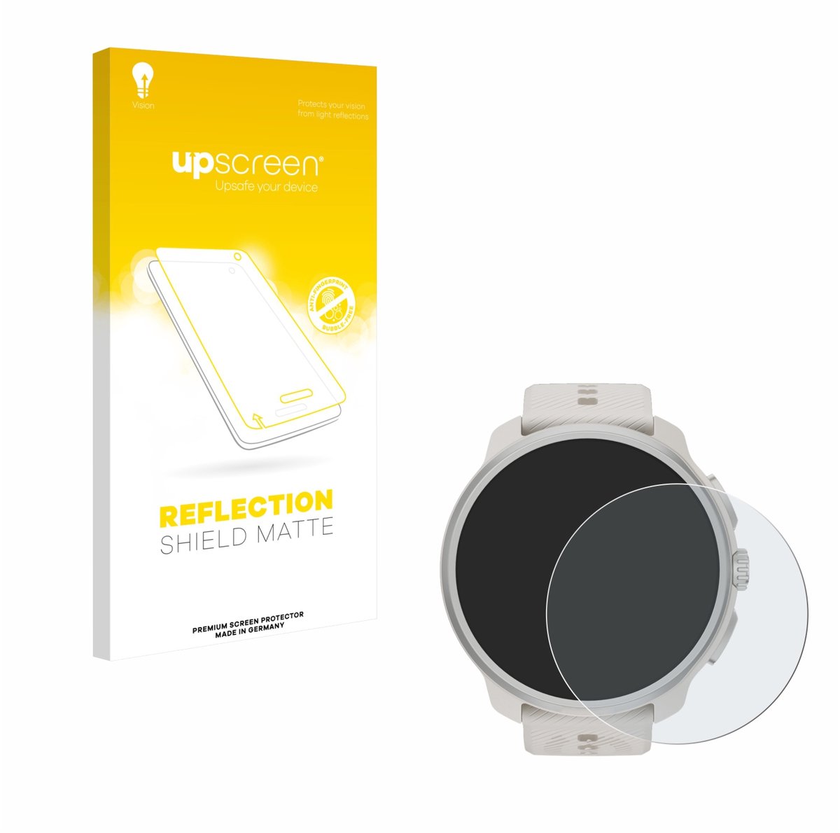 upscreen - Screenprotector voor Suunto Race 2 - Folie Beschermfolie anti glare matte