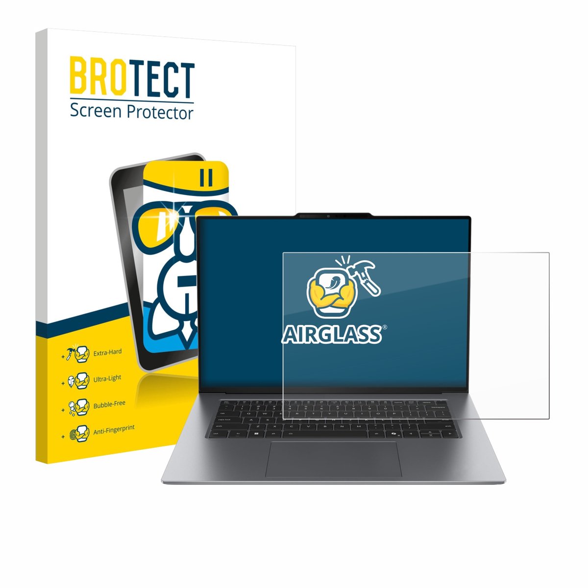 Screenprotector voor Lenovo ThinkPad X9 14 G1 Beschermglas transparant