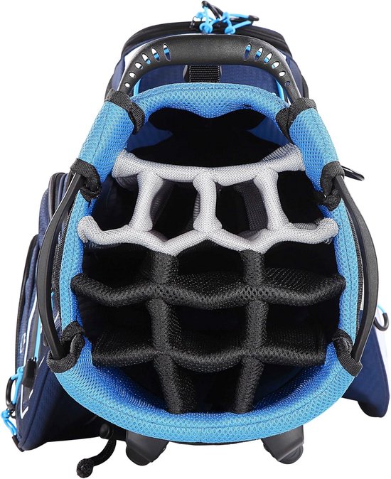 Lichtgewicht Hybride Golfbag met 14-vaks Top en Veel Opbergruimte van Merkloos — afbeelding 2