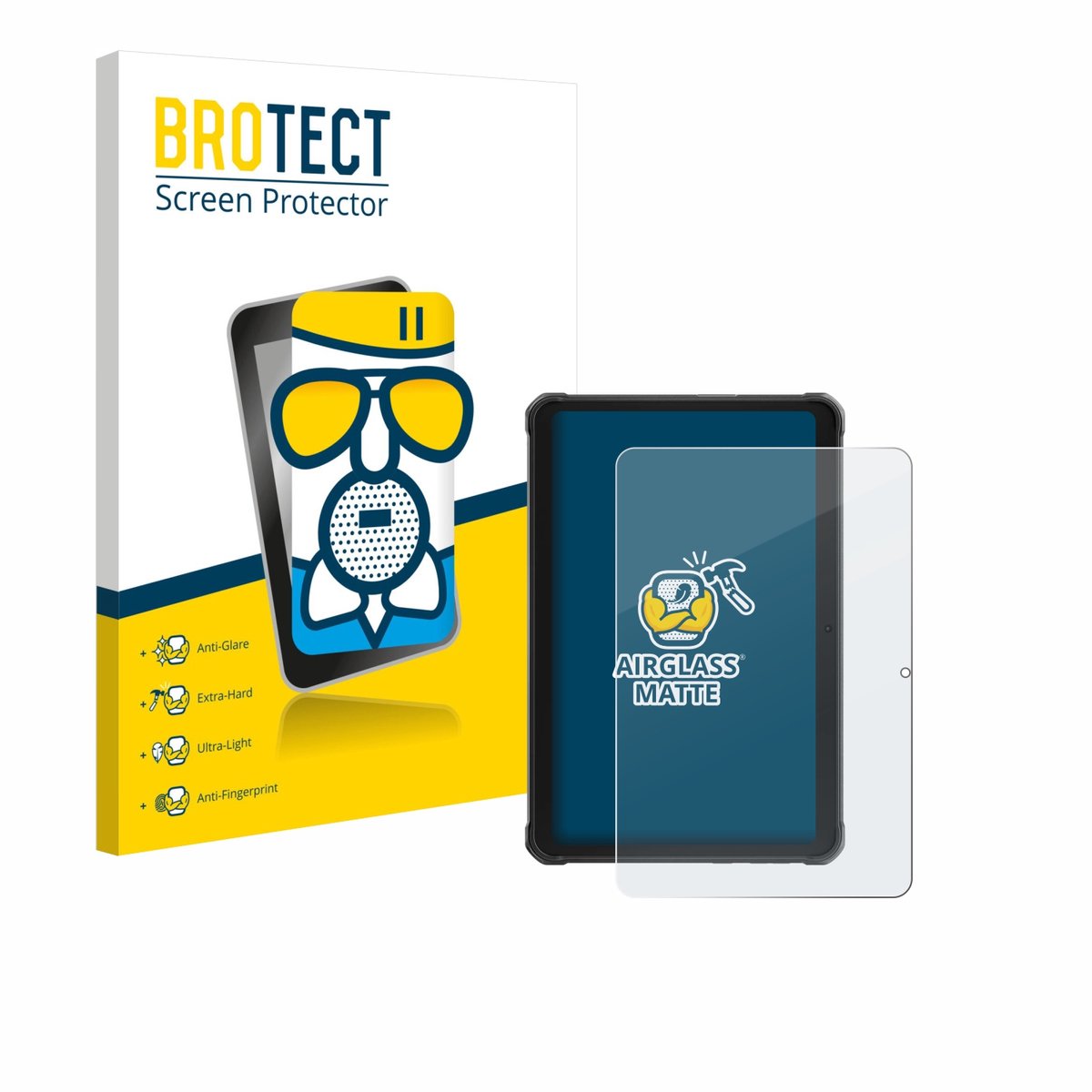 BROTECT - Screenprotector voor Hotwav R10 Pro - Folie Beschermfolie Beschermglas matte