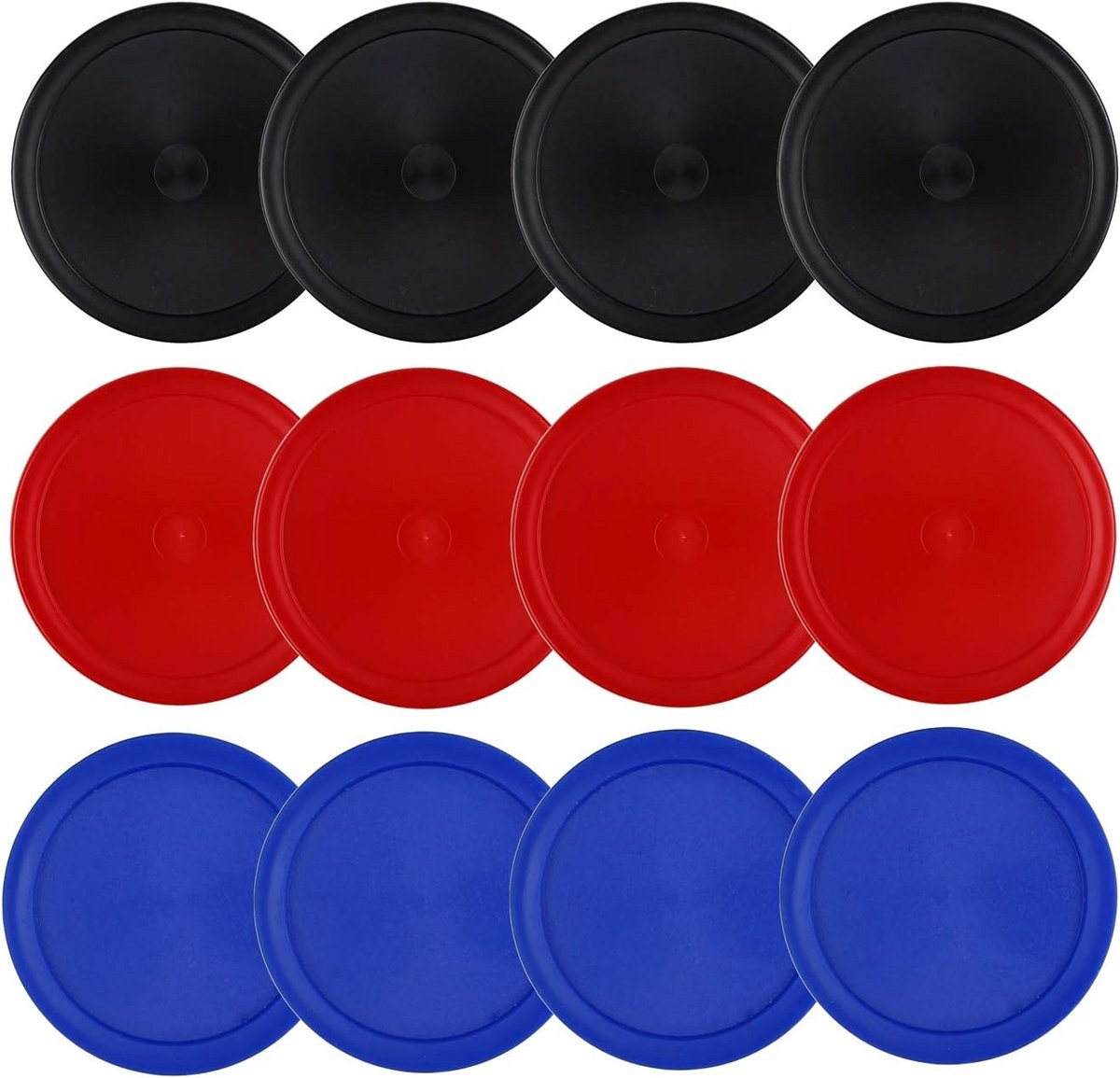 12 Stuks Lucht Hockey Pucks 2,5 Inch voor Kleine Tafels