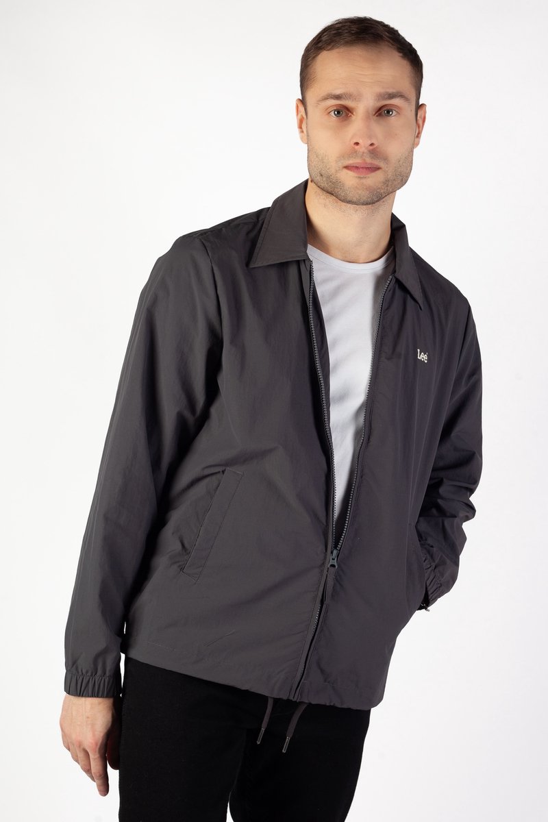 Lee Jacket WASHED XL Zwart