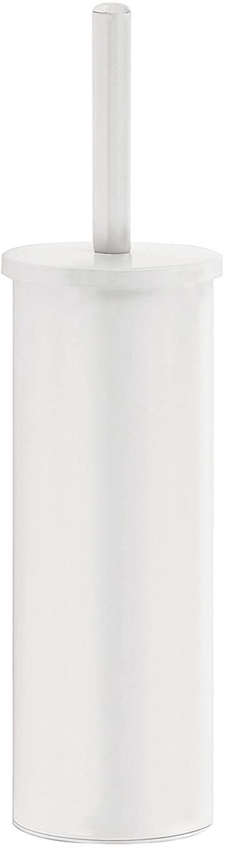 Gedy Taipei, toiletborstel, mat wit, roestvrijstalen toiletborstel, 2 jaar garantie, afmetingen 36 x 8,4 x 8,4 cm, design R&S
