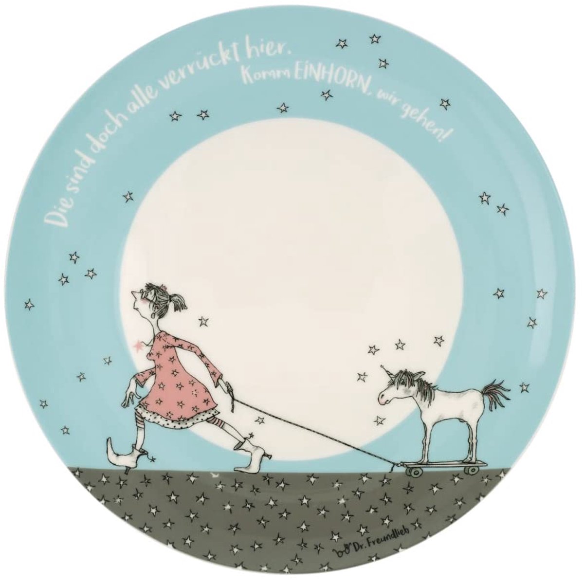Plate Barbara Freundlieb - Die sind doch alle verrückt