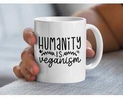 Veganisme Mok, Humane Mok, Veganistisch Cadeau, Dierlijke Rechten Mok, Ethiek Mok, Milieuvriendelijke Mok, Duurzame Mok, Plant-Based Mok