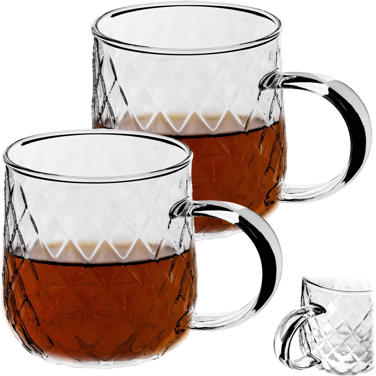 Rovale theeglazen 350ml 2 stuks