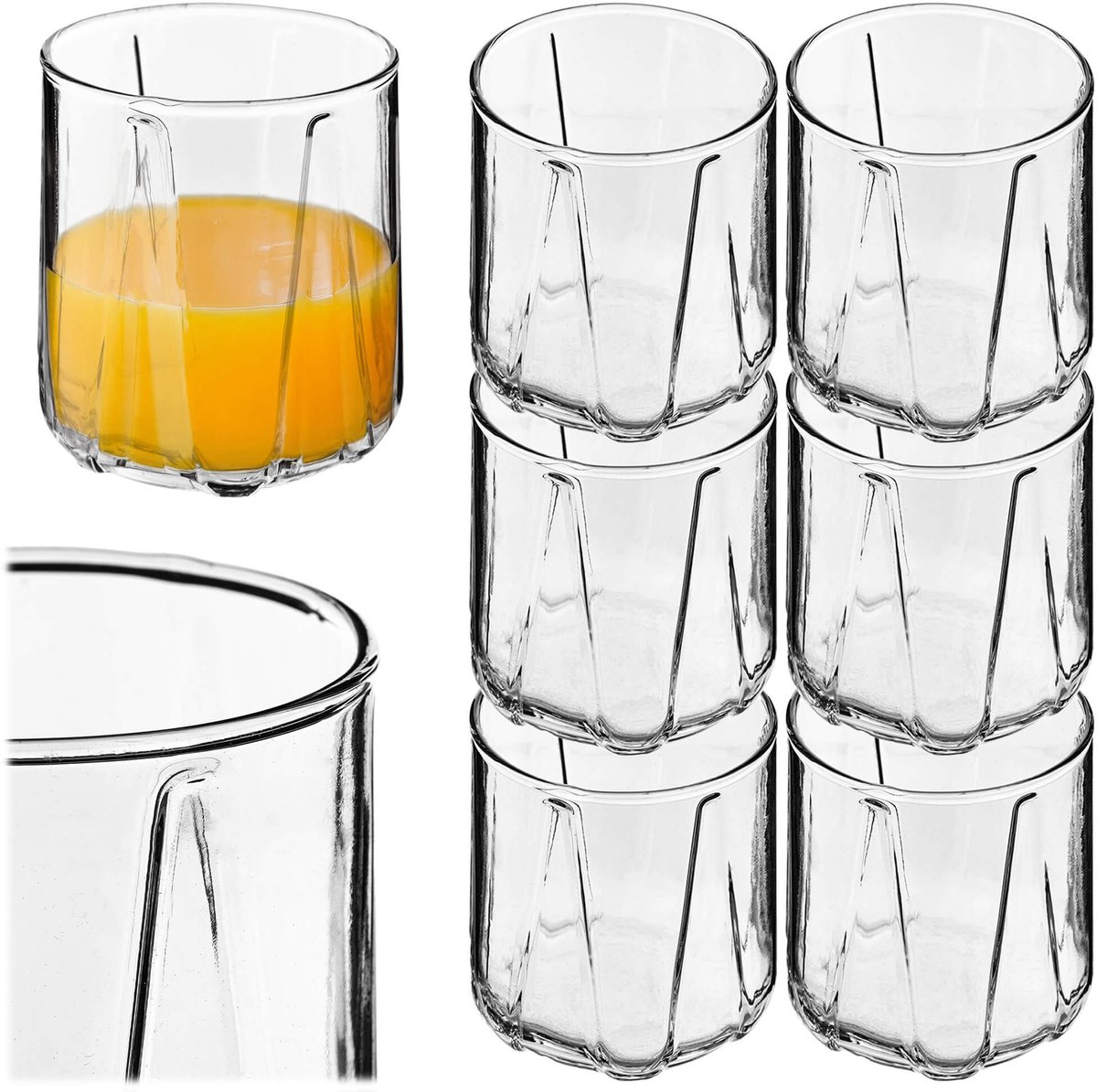 Molinella dranken- en drankenglas 360 ml 6 st.