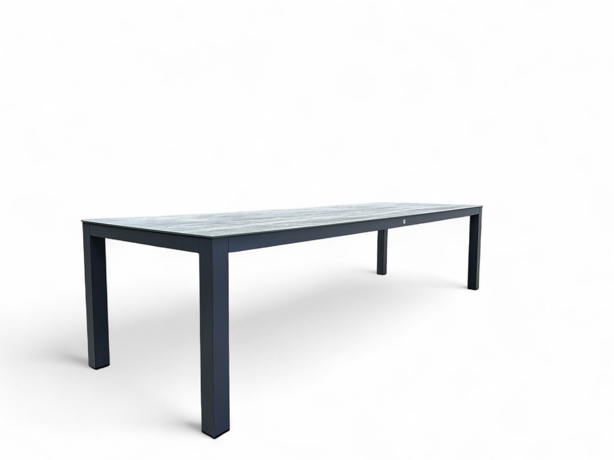 Tuintafel Palazzo 300 x 100 cm - Glazen tafelblad