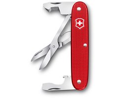 Victorinox Companion Alox Slim Zakmes - 93 mm - 6 functies - Rood