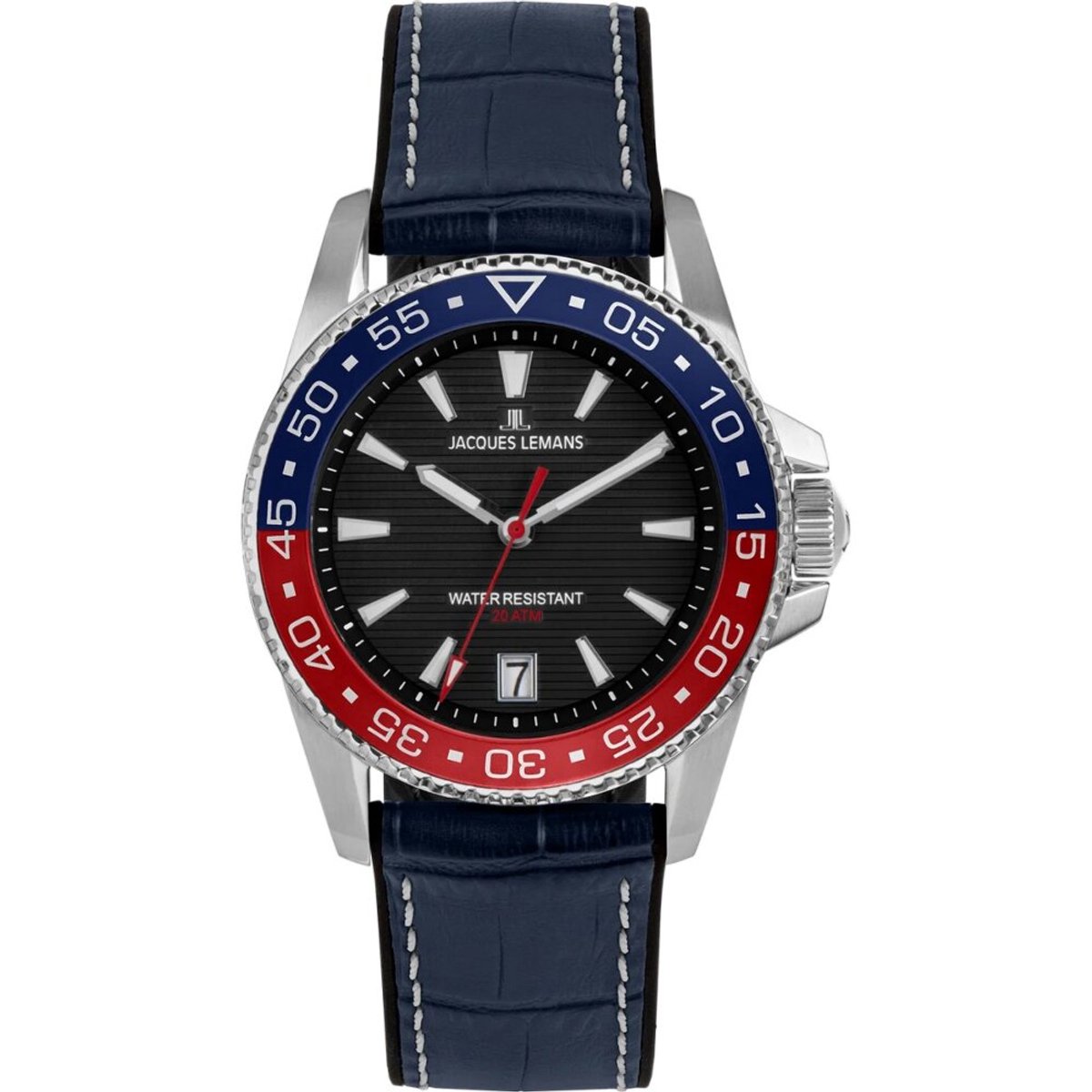 Jacques Lemans - 1-2205D - Polshorloge - Heren - Kwarts - Liverpool Diver