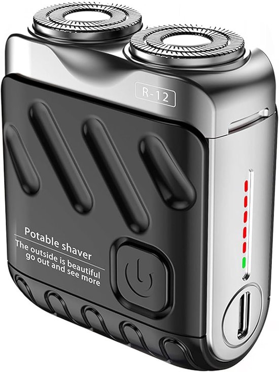 Bodygroomer Mannen - Body Trimmer Heren - Baardtrimmer - Shaver voor Schaamstreek & Lichaam - Elektrische Ontharing - Shaving machine - Scheerapparaat- Baardscheerapparaat Mini en Draagbaar Kofferontwerp - Zwart