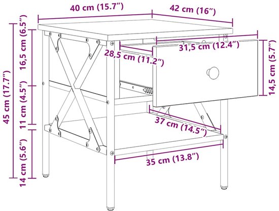 Bureau Wit 60 x 50 x 76 cm kopen Bureau Wit 60 x 50 x 76 cm kopen