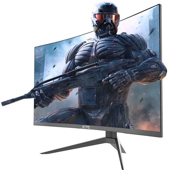 Gaming Monitor 32 Inch QHD Curved - 170Hz - 1ms - HDR - FreeSync - HDMI/DP - Zwart - Merkloos