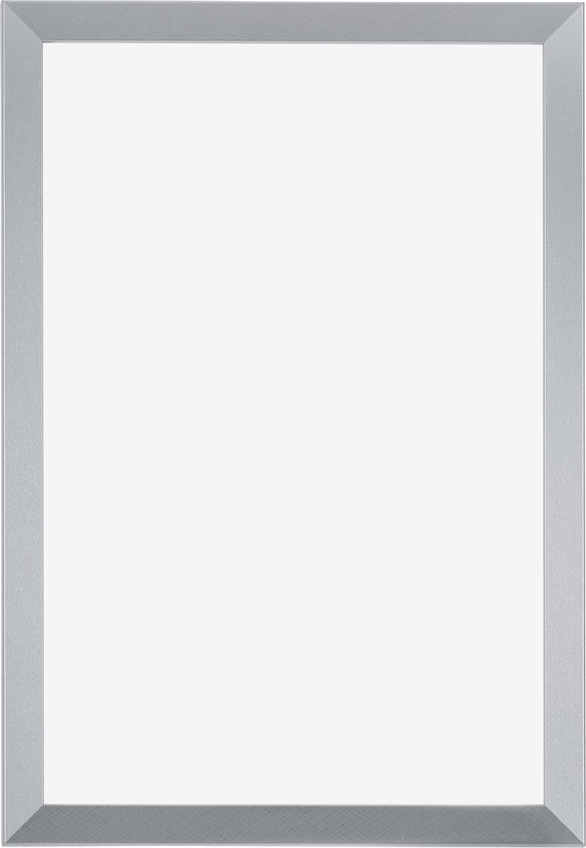Dutch Frame Factory Fotolijst 40x60 cm - MDF - Zilver Glans - Cork