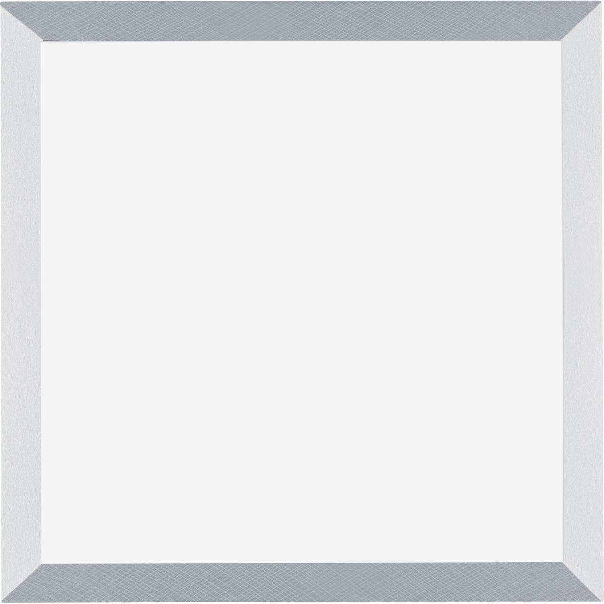 Fotolijst 45x45 cm - MDF - Aluminium Geborsteld - Marseille