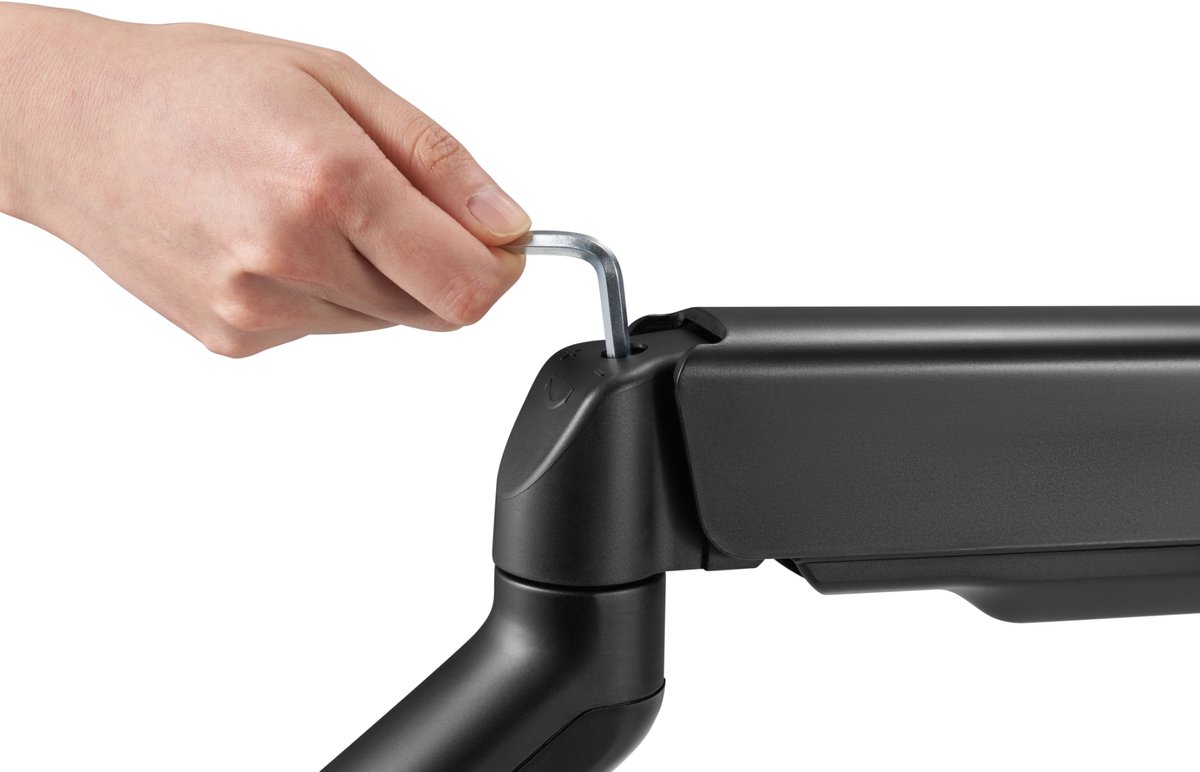Allteq Enkele monitor arm - Draaibaar - 17 t/m 32 inch thumbnail 2