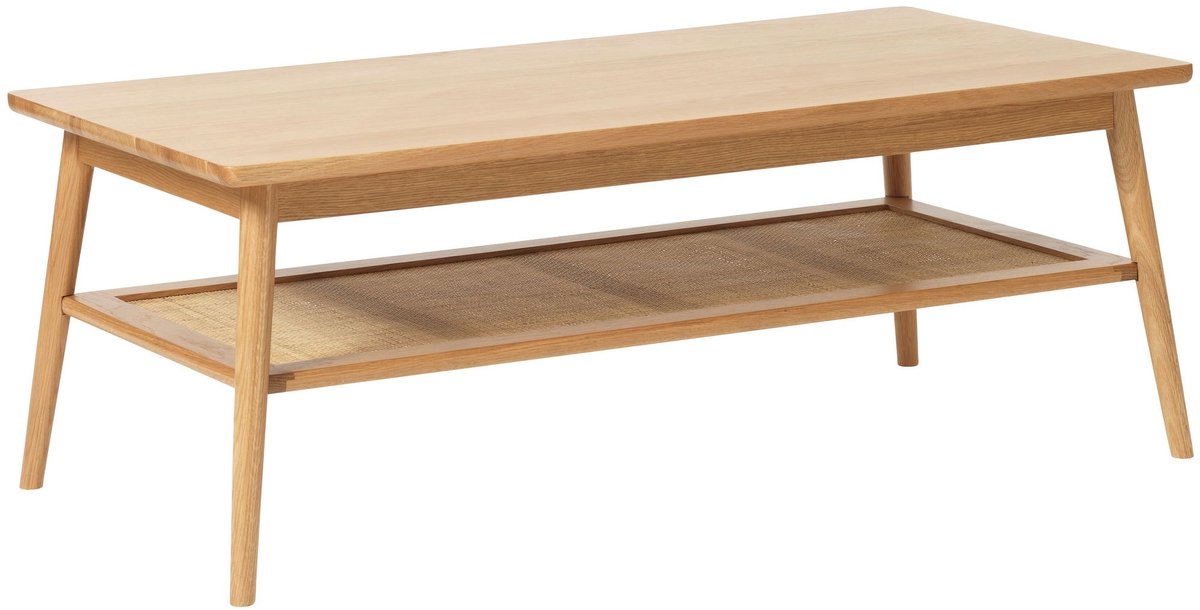 Salontafel Barrali eiken 120x60 cm - Naturel