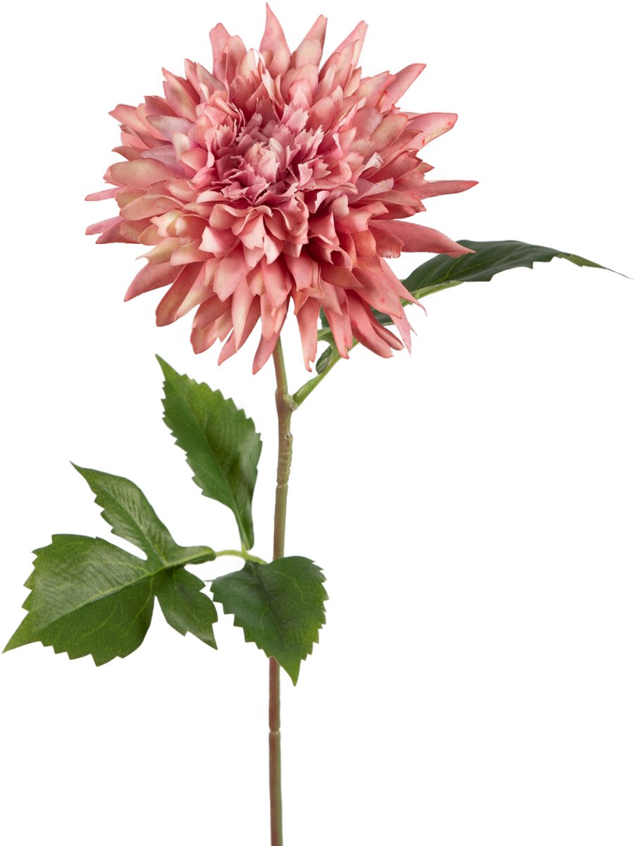 Viv! Home Luxuries Dahlia - zijden bloem - Lichtpaars - 65cm