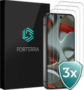 Screenprotector 3 Stuks - Geschikt voor Google Pixel 10 Pro - Extra Sterk - Beschermglas - Gehard Glas - Tempered Glass - Screen Protector