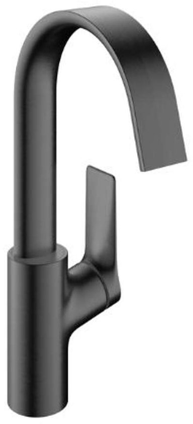 Wastafelmengkraan HansGrohe Vivenis Eengreeps 110 Zonder Afvoer Mat Zwart