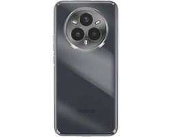 Avizar Hoesje Geschikt voor Realme 14 Pro Silicone Zacht, Transparant