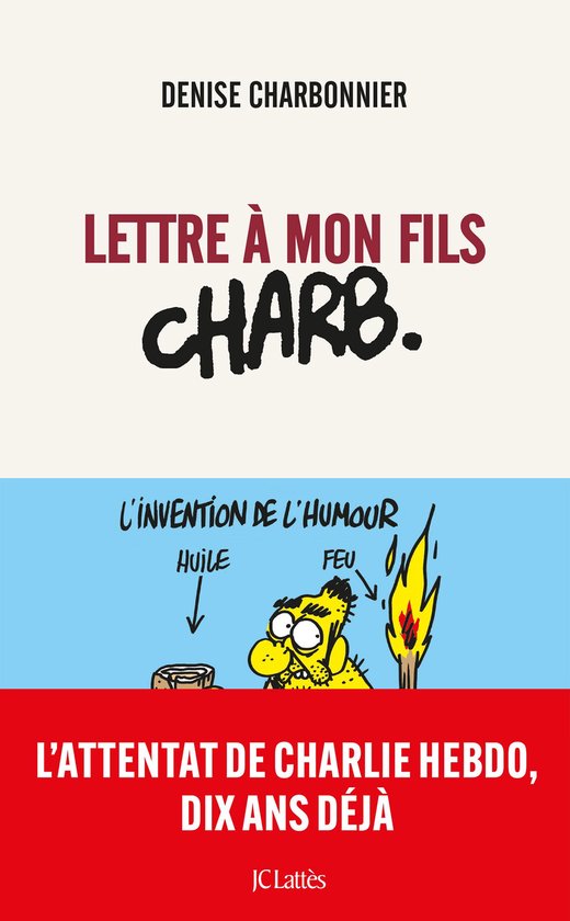 Lettre à mon fils Charb - cover