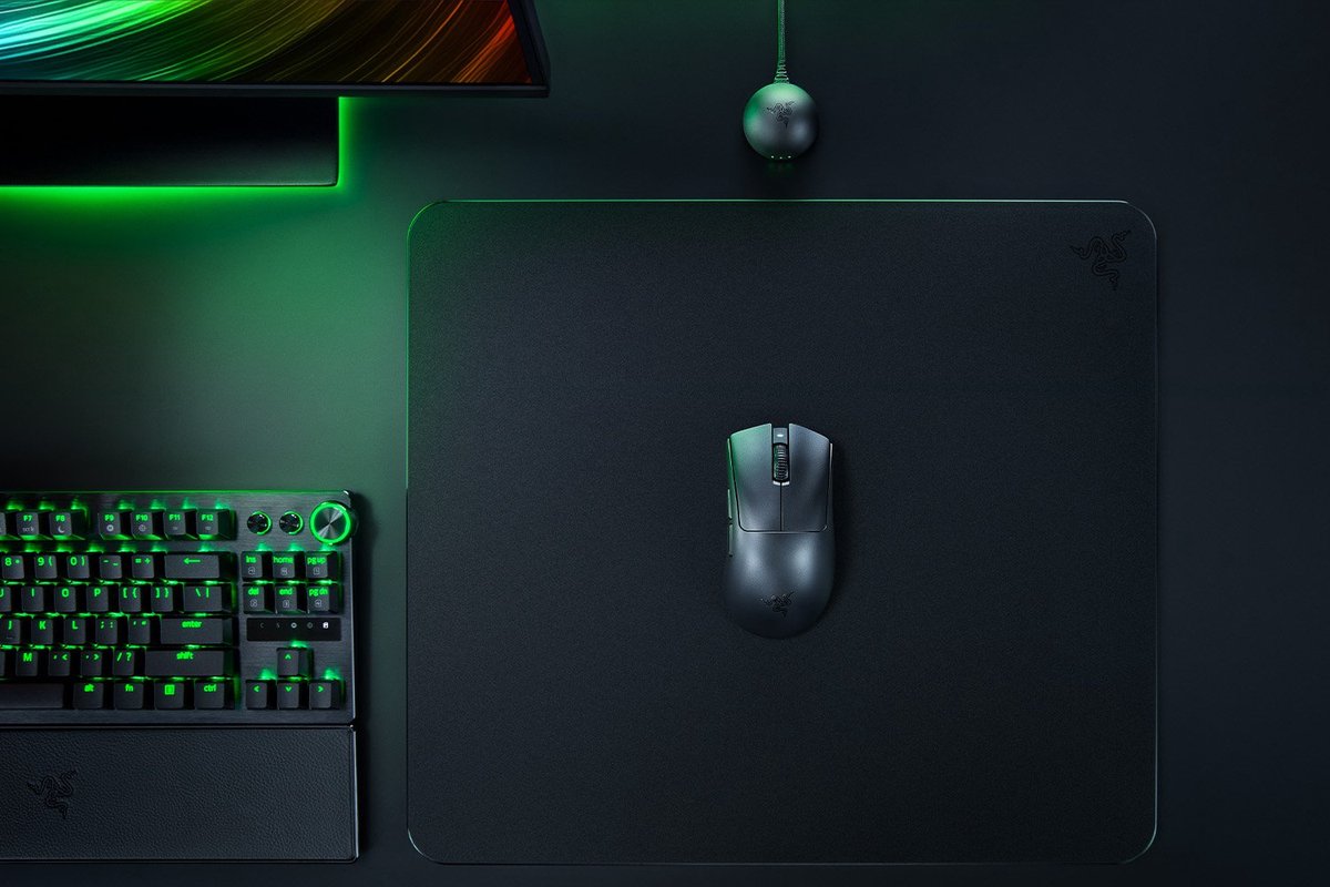 Razer DeathAdder V4 Pro - Draadloze Gaming Muis - Ultralicht 56 g - 45.000 DPI - Optisch - Zwart thumbnail 6