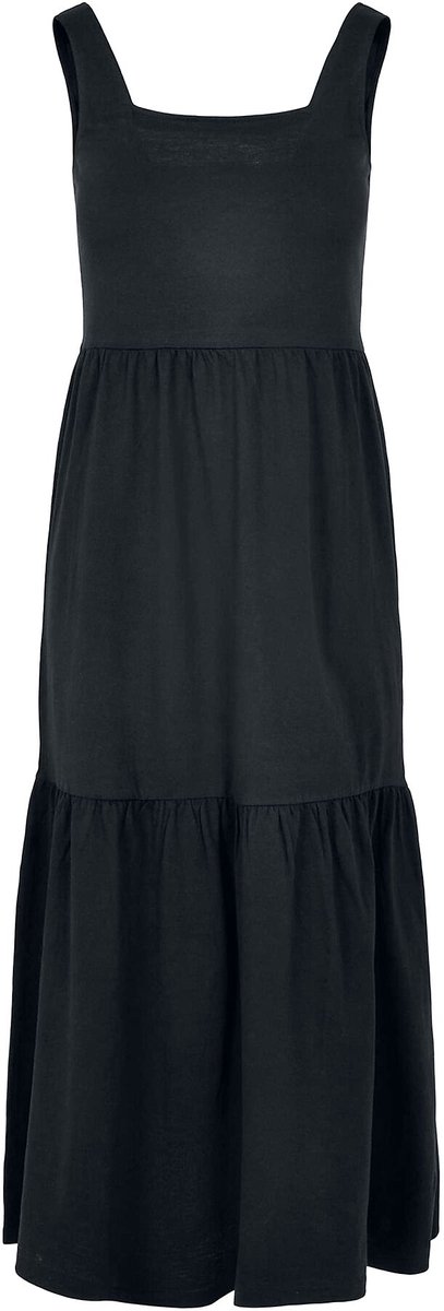 Urban Classics Long Valance Summer Dames Maxi-jurk – M Zwart