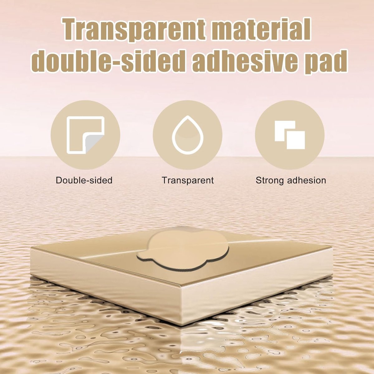 LOT DE 60 Rubans Adhésifs Transparents Double Face Pour Vêtements De