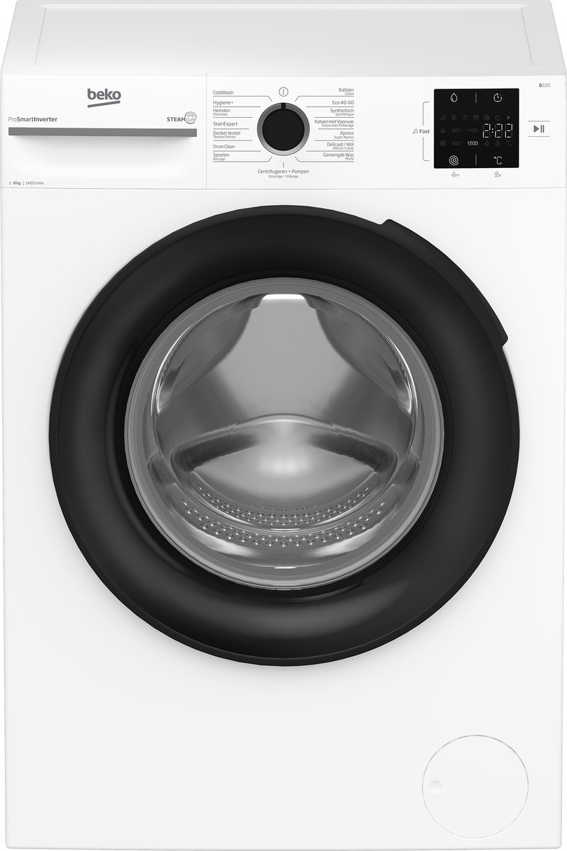 Beko BM1WFU3842W Wit