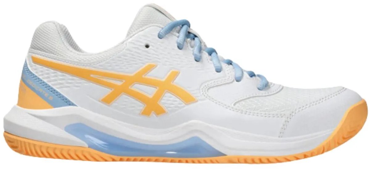Asics gel-dedicate 8 padel in de kleur . Wit