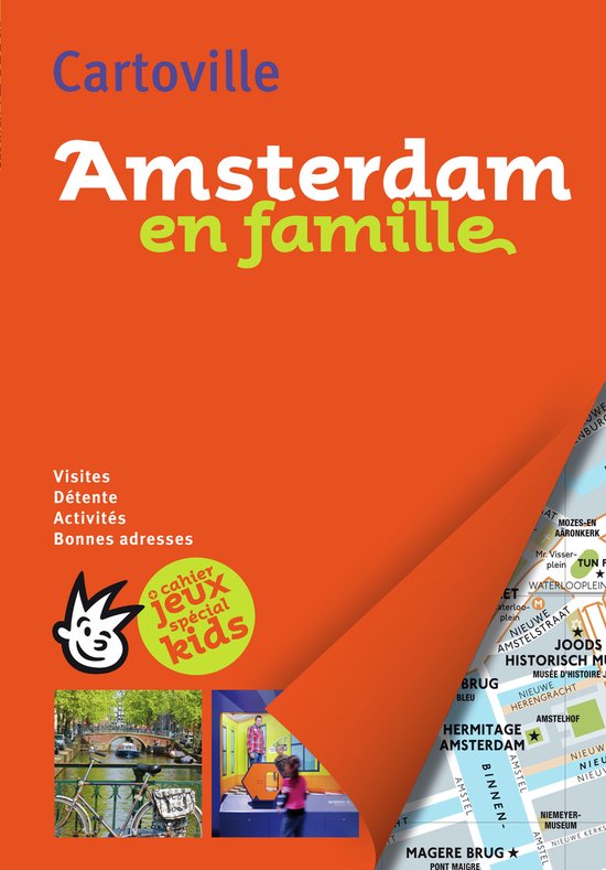 Cartonville Amsterdam en famille - cover