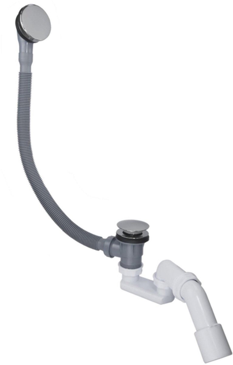 FugaFlow Eccelente Anta Badafvoercombinatie - klikwaste - chroom