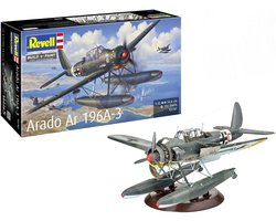 Revell Modelbouwpakket Vliegtuigen - 03787 Arado Ar 196A-3 Seaplane - WWII Duits Verkenningsvliegtuig - Propellervliegtuig Plastic - 1:32 -