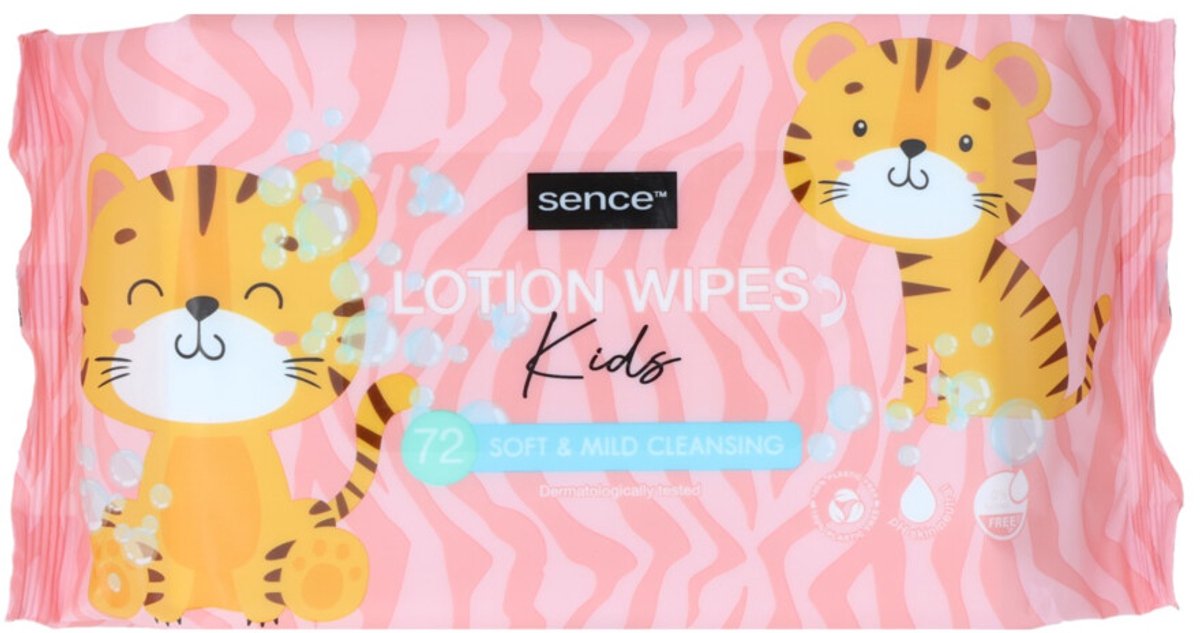 Sence Baby Kids Wipes Lotion billendoekjes | 1728 stuks
