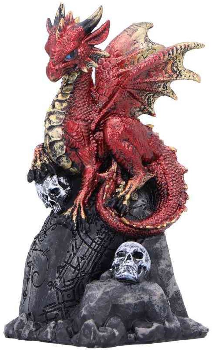 Nemesis Now - Vermillion Rune Protector 9.5cm Beeld/figuur - Draak - Multicolours