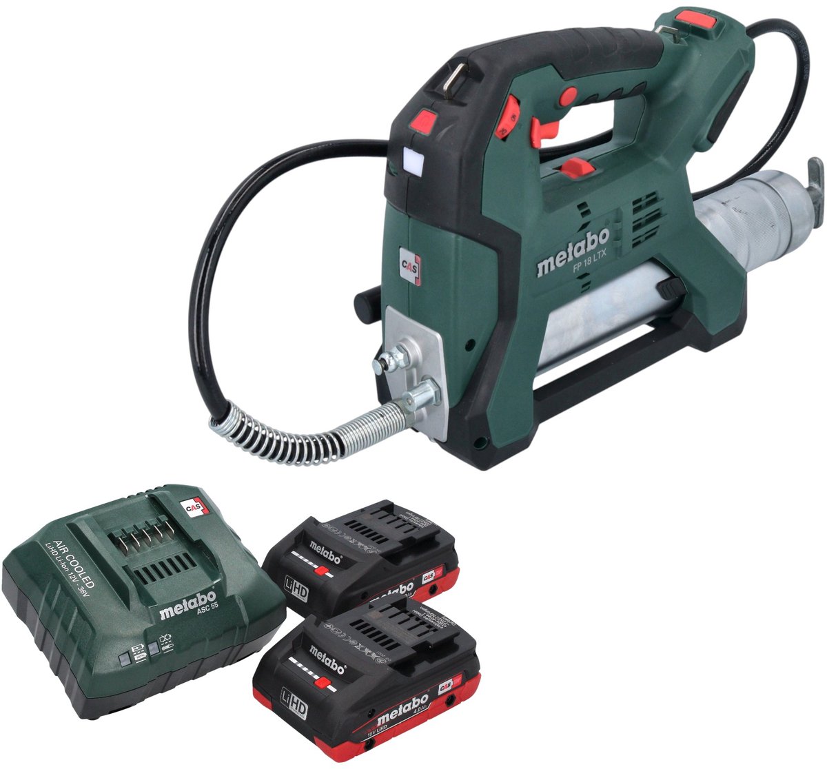 Metabo FP 18 LTX accu vetspuit 18 V 690 bar + 2x accu 4.0 Ah + lader