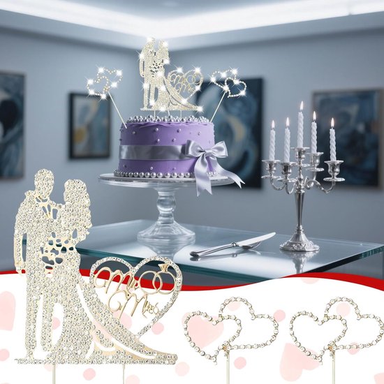 25ste jubileum bruidstaart topper - Huwelijks Accessoires 25ste jubileum bruidstaart topper - Huwelijks Accessoires