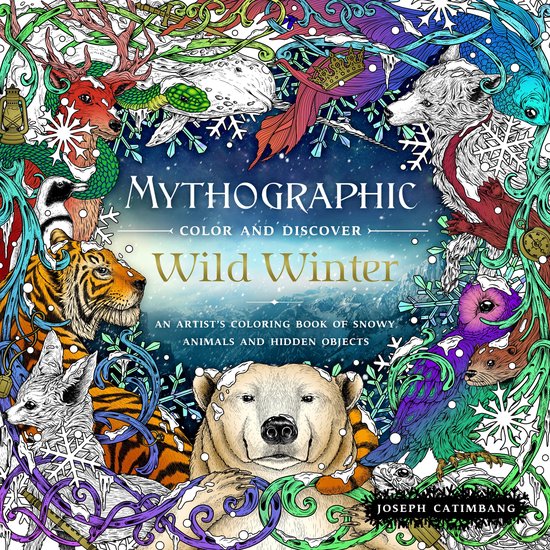 Mythographic Color and Discover: Wild Winter - cover
