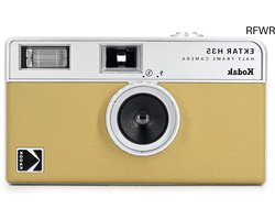 RFWR® Half Frame Film-camera 35 mm - Herbruikbaar, Compact en Eenvoudig in Gebruik, Zandkleur