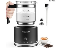 RFWR® Elektrische Melkopschuimer 4-in-1 500 ml - Voor Capuccino en Latte Art