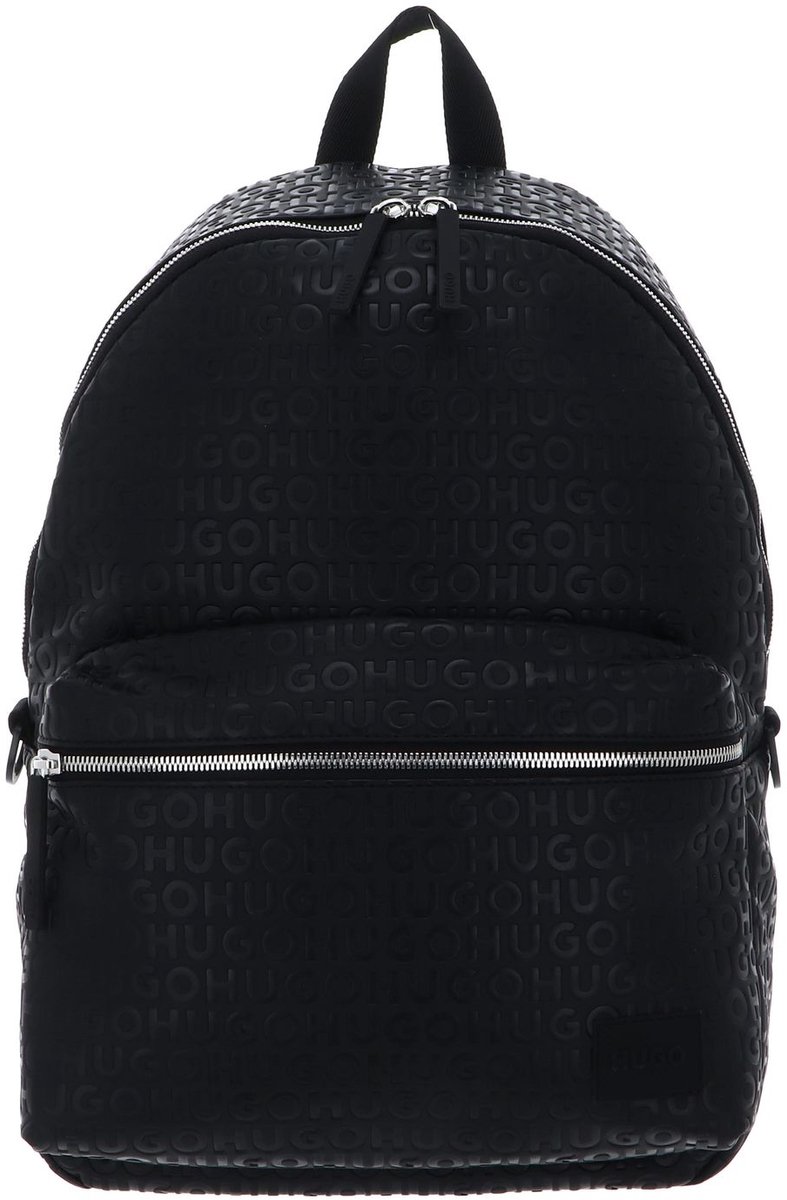 HUGO laptop rugzak rugzak met laptopvak Ethon 2.OHI Backpack Black zwart