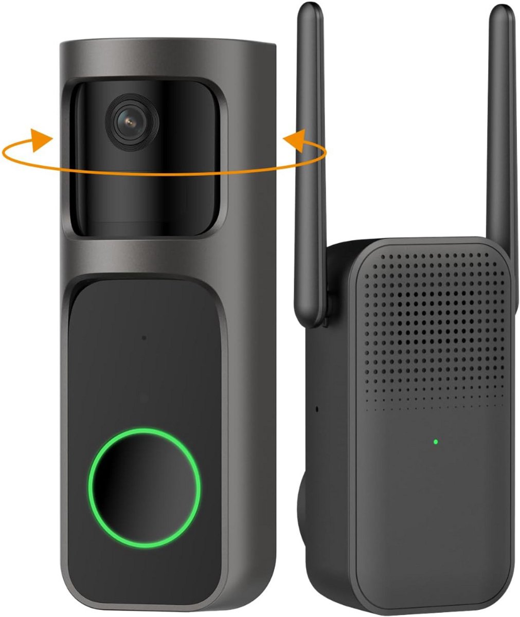 DailySupplies® Draadloze Video Deurbel met Full HD Camera - Product - €179,95