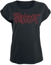 Slipknot Logo Dames T-shirt - zwart - L