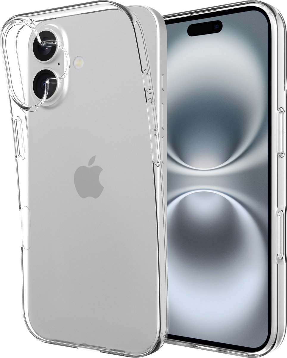 Cazy hoesje geschikt voor iPhone 17 Hoesje Siliconen - Flexibele 100% GRS Case - Transparant