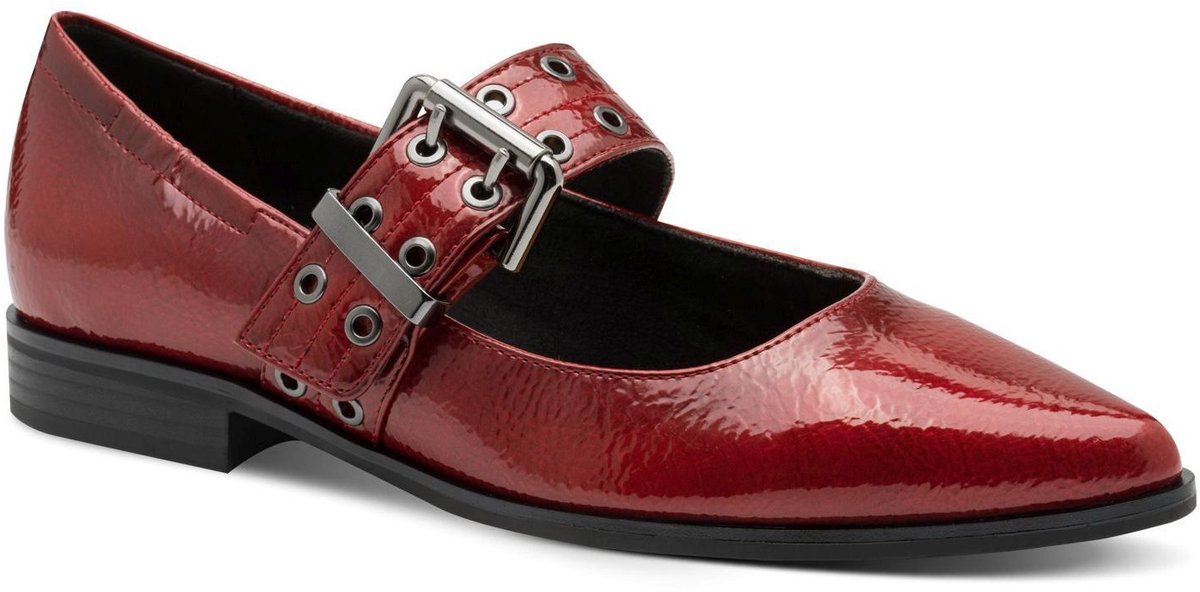 Marco Tozzi Dames Ballerina 2-22128-45 566 F-breedte Maat: 37 EU